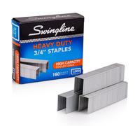 Swingline Staples Heavy Duty for Desktop Staplers 3/4"""""""" Length 100/Strip 1000/Box (35319)