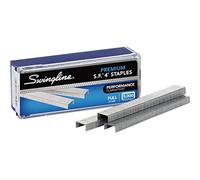 Swingline Staples, Premium, S.F. 4, 0.25", 210 per Strip, 5,000 per Box (S7035450)