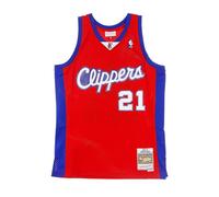 Swingman Jersey Hardwood Classics No.21 Darius Miles 2000-01 Loscli Road - male - Mitchell & Ness - Training - Red - S - Sport S