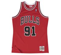 Mitchell & Ness Chicago Bulls Dennis Rodman 1997-98 Road Swingman Jersey 'Red' SMJYGS18154-CBUSCAR97DRD XL