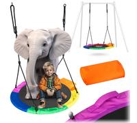 Swingo XXL multicolored crow's nest swing 110 cm