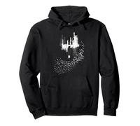 Swings sky illusion girl flying dream romantic Pullover Hoodie