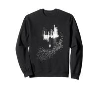 Swings sky illusion girl flying dream romantic Sweatshirt