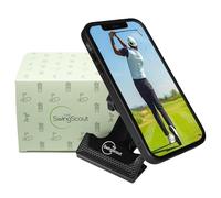 SwingScout | Golf Bag Phone Holder | Easy to Use Clip | No Extra Gear Needed | Quick Setup | Fits Any Cellphone | Perfect Golf Gift (MagSafe)