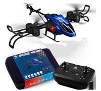 Swipe Air Chopper Drone, LED Lights, One-Key Return, 50m Range, Altitude Hold, Headless Mode, Foldable Wings, Beginner-Friendly, Ages 14+