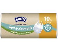 Swirl 10 Litre Carry Handle Bin Liners, 37 Bags