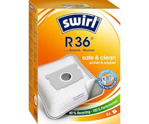 Swirl 197705 Dust Bag for Rowenta R 36 MP Plus AIRSPVE4