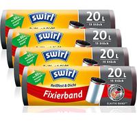 Swirl 20 l fixing tape bin liners, 4 x 15
