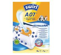 Swirl 802591 Vacuum cleaner bag 4 pcs for Swirl A07 models Durable...