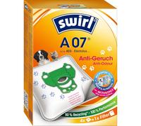 Swirl A07 NeutralizAir vacuum cleaner bag for AEG vacuum cleaner, 4 bags + 1 filter