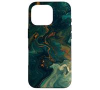 Swirl Earth Tones Abstract Swirls Marbled pattern Case for iPhone 16 Pro