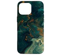 Swirl Earth Tones Abstract Swirls Marbled pattern Case for iPhone 16 Pro Max