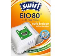 Swirl EIO 80 Vacuum Cleaner Bags, Fleece