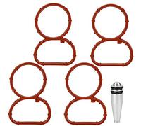 Swirl Flap Delete Kit for N47 Engines 2.0 - Plug Blank Plate Removal & Replacement with Gaskets, Swirl Flap Blank Plate Kit for Diesel Vehicles