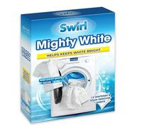 Swirl Mighty White Fabric Whitener & Stain Remover Sheets - 12 Pack Laundry Sheets to Brighten Whites (6)