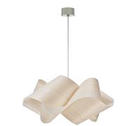 Swirl pendant light small ELFENBEINWEISS / SUSPENSION NICKEL LZF Lamps SINGLE PIECES