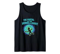 Swirl Portal Adventure Funny Sci-Fi Graphic Tank Top