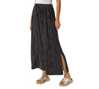 Swirl & Spot Print A-line Skirt Roman Black 14