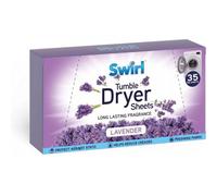Swirl Tumble Dryer Laundry Sheets Lavender 35 Sheets