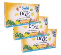Swirl Tumble Dryer Sheets Tropical 35 Pack