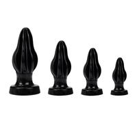 Swirling Anal Plug - Size - X-large