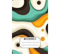 Swirling Liquid Abstract Notebook: Lined Journal for Creative Thinkers: Hypnotic Fluid Art Cover - Perfect for Brainstorming, Planning & Daily Inspiration