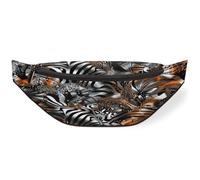 Swirling Psychedelic Pattern Waist Bag Pack for Women Men Kids Girls Boys Fanny Pack Bumbags Pouch Purses Belt Bag for Travel Sport Running