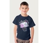 Swirls Pattern Betty Boop T-Shirt Betty Boop Navy 5-6 Years