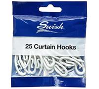 Swish 3 x 25 Genuine curtain hooks
