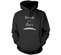 Swish and Flick Kids Hoodie - Black 9-11 Years