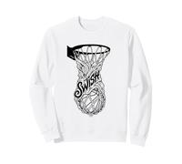 SWISH BASKETBALL THROUGH AND IN THE NET SCORING Sweatshirt