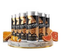 SWISH Breakfast Fizz Marmalade on Toast, Ready to Drink Cocktail, 5% ABV - 6 x 250ml Cans