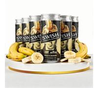 SWISH Cocktails - Dolce & Banana Old Fashioned Fizz - Premium Crafted Cocktail Cans, Pre-Mixed & Ready To Drink, Natural Ingredients, Full Flavour, Bar Quality, Refresh Your Day - 6 x 250ML 5% ABV