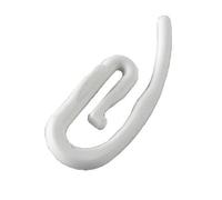 Swish Curtain Hooks, White, 300 Pack