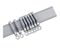 Swish Curtain Track - Straight Or Bay Window - Uncorded - Silver Plastic - 2.2M