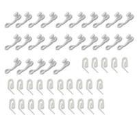 Swish Deluxe curtain gliders + plastic curtain Hooks, 25 of each