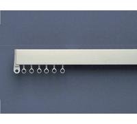 Swish Deluxe Curtain Track Set, White, 125 Cm