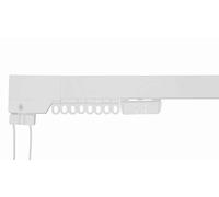 Swish Supreme Corded Aluminium Curtain Track Set, White, 500 Cm