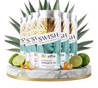 SWISH Zero Brazilian Lime Margarita Fizz - Alcohol-Free Sparkling Cocktail, Zero Proof Drink with Agave & Lime, Vegan, Natural Ingredients, Crisp Citrus Margarita Alternative - 6 x 250ml