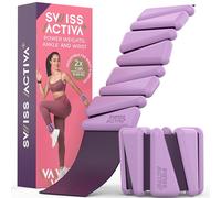 Swiss Activa+ 0.45 kg Wrist and Ankle Weights women set of 2, Adjustable Weight Sets for Women - Cardio, Exercise Equipment Strength Training, Pilates Equipment for Home Workout, Leg Weights for Women