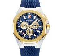 Swiss Alpine Military 7005.9845 Typhoon Chronograph Mens Watch 42mm 10ATM