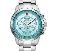 Swiss Alpine Military 7089.9131 Chronograph Mens Watch 44mm 10ATM