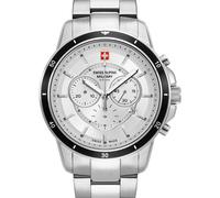 Swiss Alpine Military Men's Watch Chronograph Analog Quartz 7089.9132SAM Steel