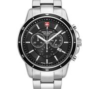 Swiss Alpine Military by Grovana Swiss Alpine Military Men's Watch Chronograph Analog Quartz 7089.9137SAM stainless steel Silver