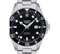 swiss alpine military Men's Watch 7095.2137 Date Window Bracelet Stainless Steel, Bracelet
