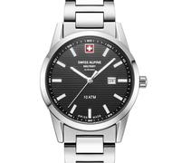 Swiss Alpine Military 7767.1137 Ladies Watch Argos silver black 34mm 10ATM