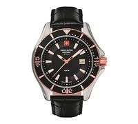 swiss alpine military Analog mid-31477, Black/White, Straps.