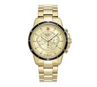 Swiss Alpine Military Men's Chronograph Analogue Quartz Stainless Steel Watch 7089.9