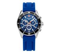 Swiss Alpine Military Men's Watch Analog Quartz Chronograph 7034.9836SAM Silicon