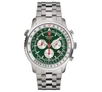 Swiss Alpine Military Men's Watch Chronograph Analog Quartz 7078.9134SAM Steel